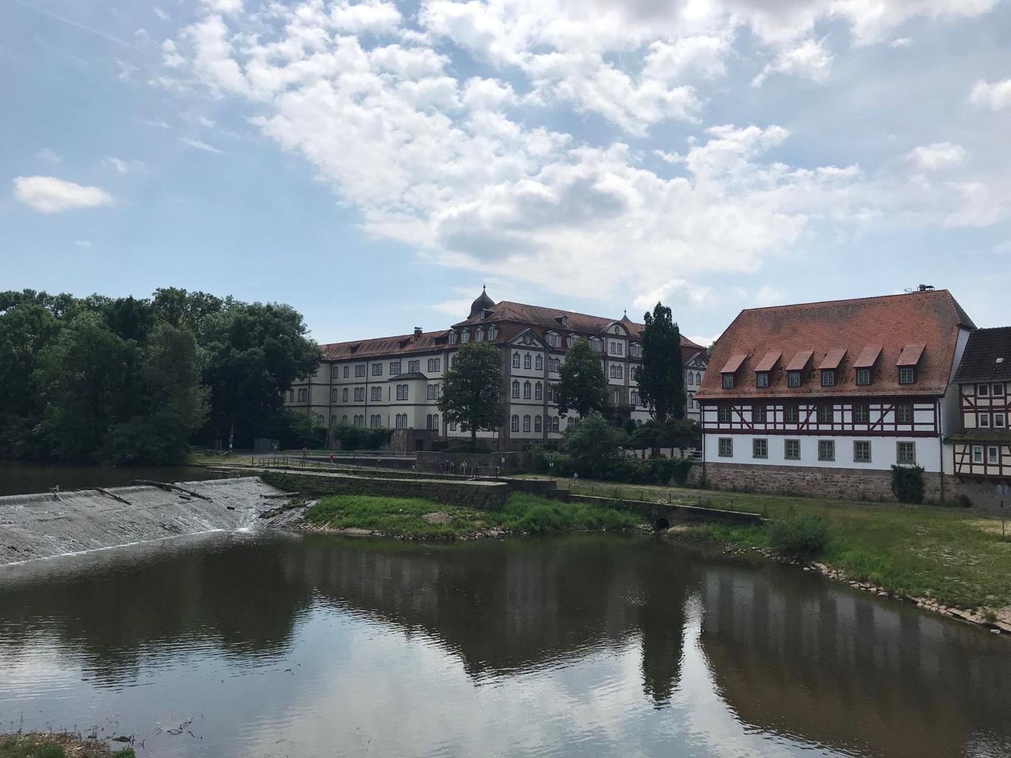 Ferienhaus Am Fulda-Ufer Rotenburg an der Fulda Exterior foto